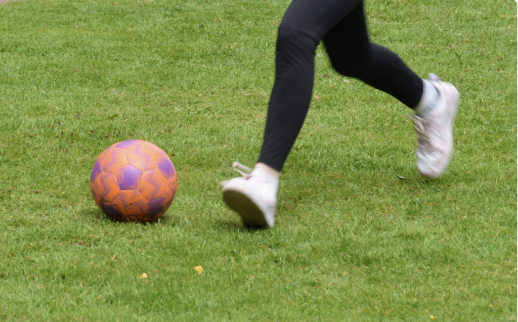 Kicking balls to clinch the victory Kicking balls to clinch the victory