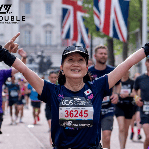 London marathon event